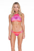 Luli Fama Sunset Angel Braided Lo Rise Hipster Bottom